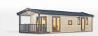 Mobilheim Chalet Ferienhaus Tiny House - Hollum Terrace mehr - auch mit Ste